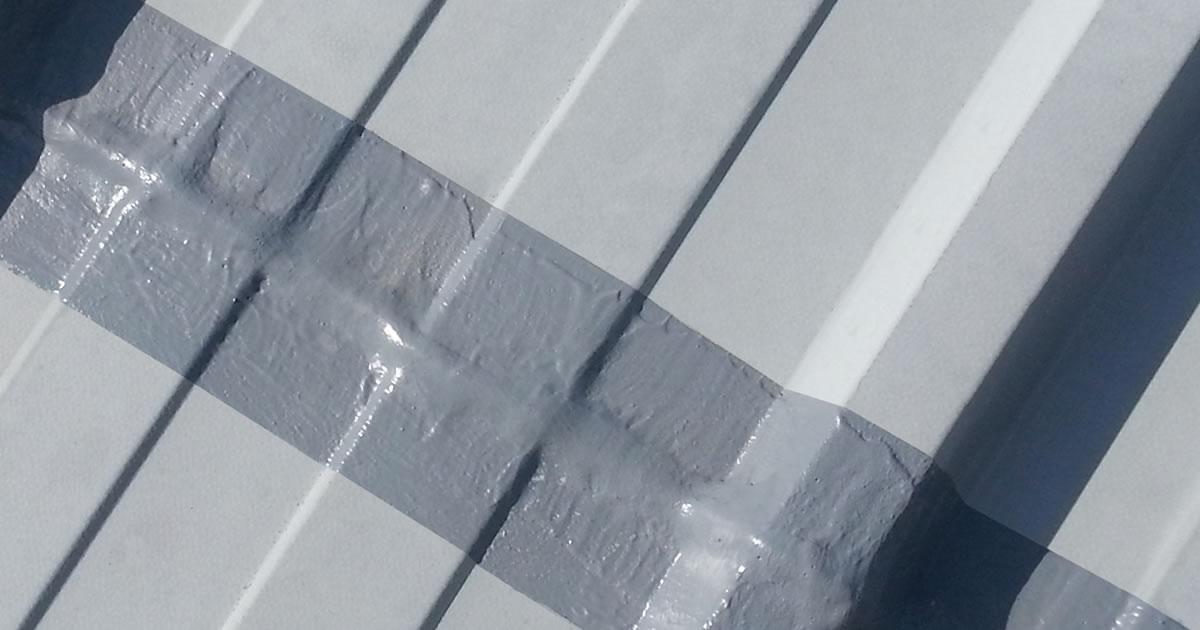 cut edge corrosion treated roof