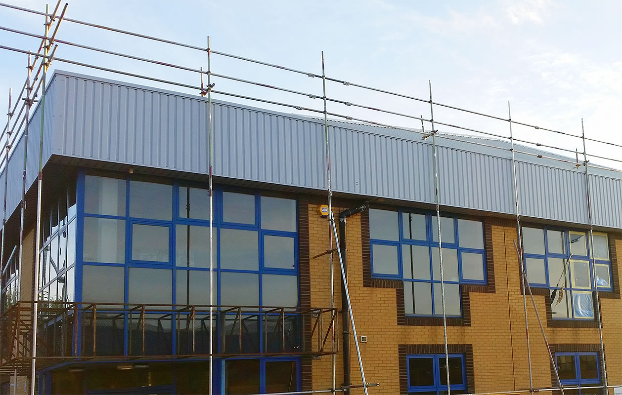 scaffolding office complex uk
