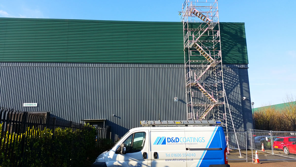 scaffolding tower steel warehouse