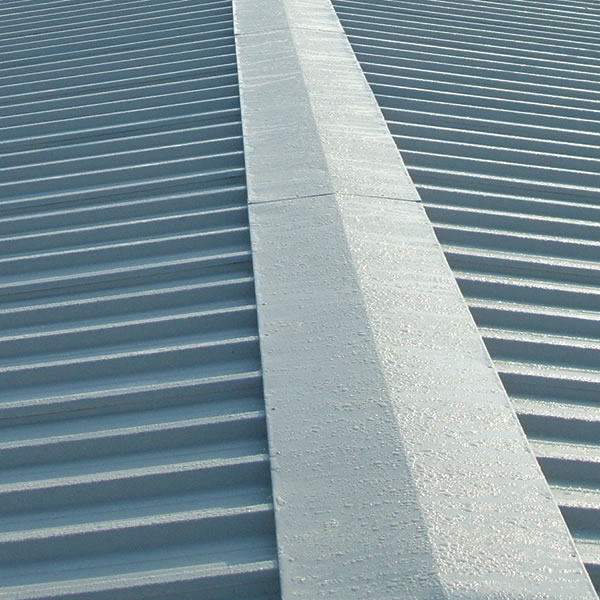 steel roof ridge trim coating