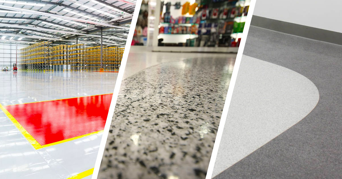 concrete floor maintenance flowcrete d and d coatings