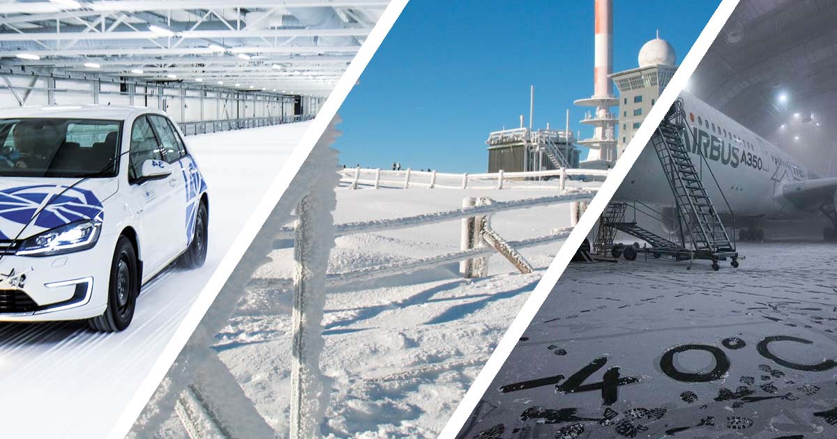 cold weather testing environments