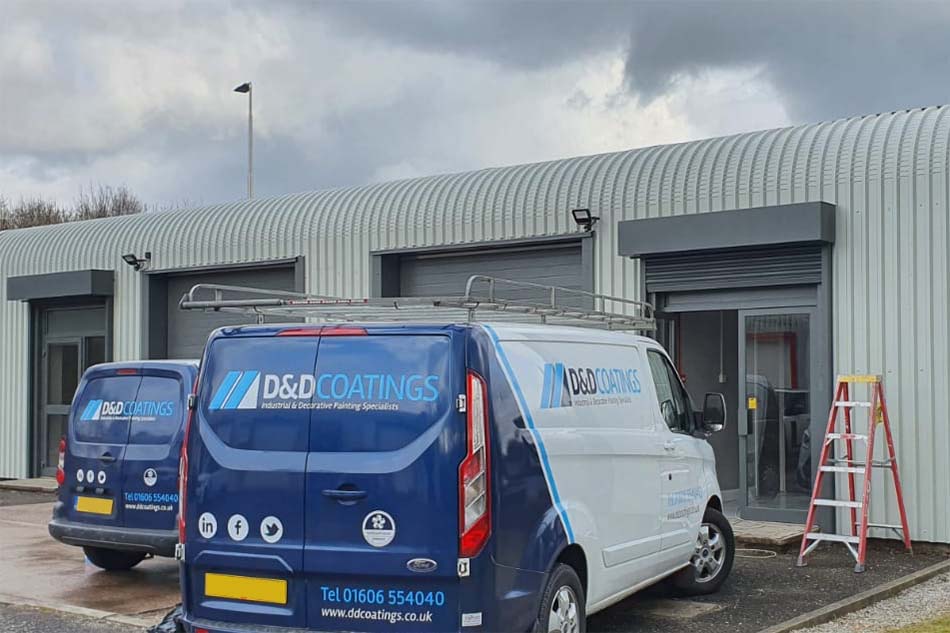 d&d coatings giromax approved contractors vans commercial unit