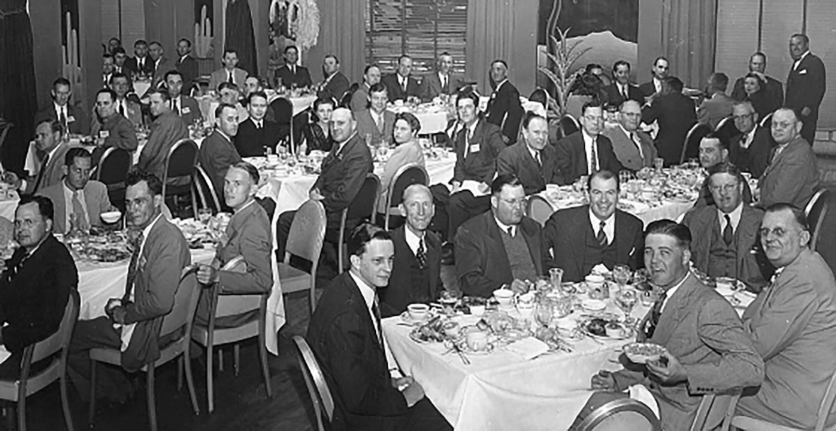 National Association of Corrosion Engineers inaugural conference in 1945.