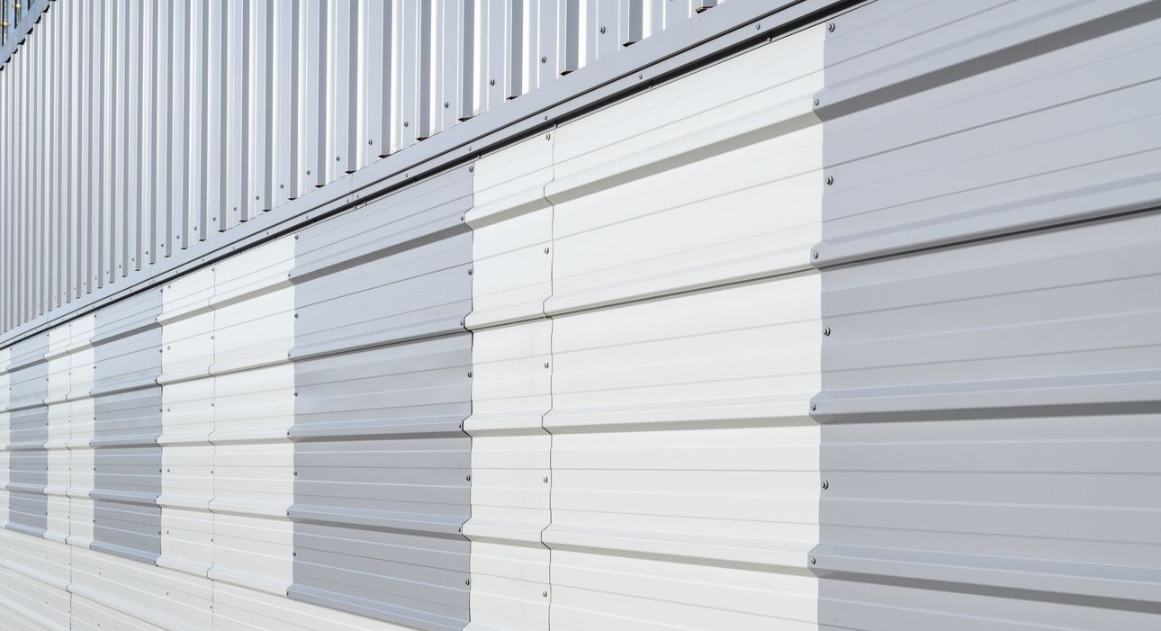 profiled steel wall cladding sheets