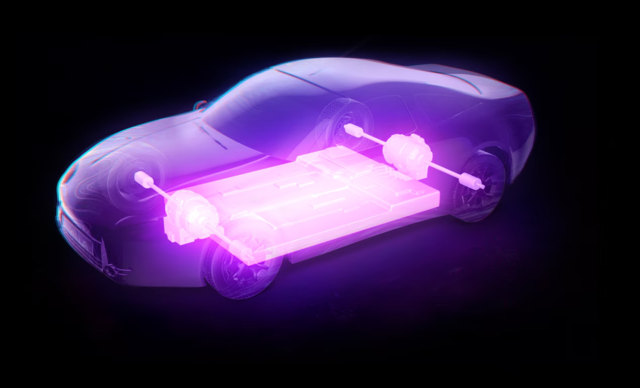 ev battery coating illustration graphic