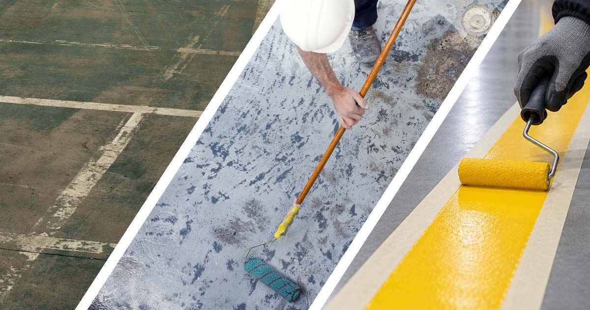 warehouse floor painting quote considerations montage